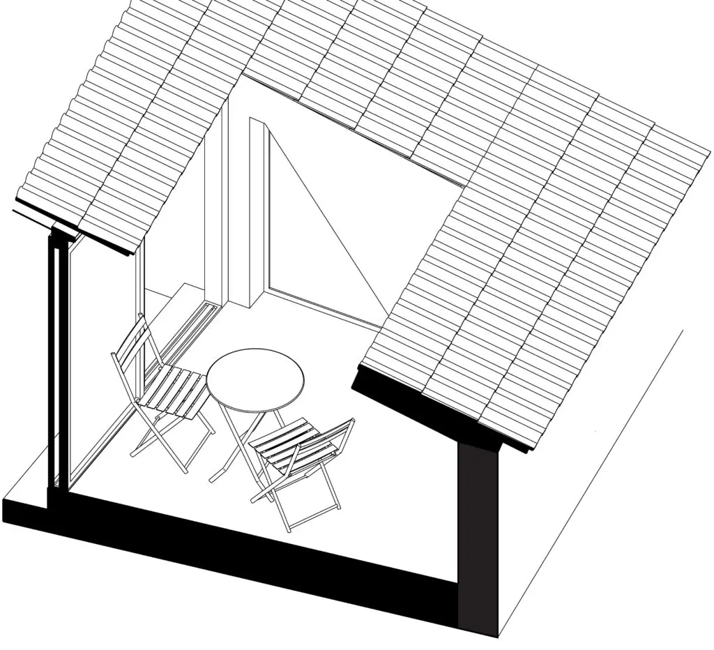 Rénovation d'un appartement mansardé de 50m² à Toulon : création d'une terrasse tropézienne