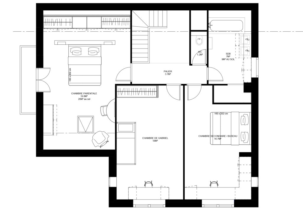 n1 plan projet coté