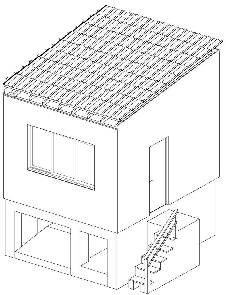 San Peyre · Aménagement Cabanon Bord de Mer 16m² · La Garde Var
